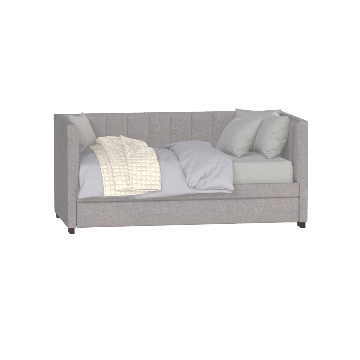 Capella Daybed with Sculpted Style and Built-In Versatility