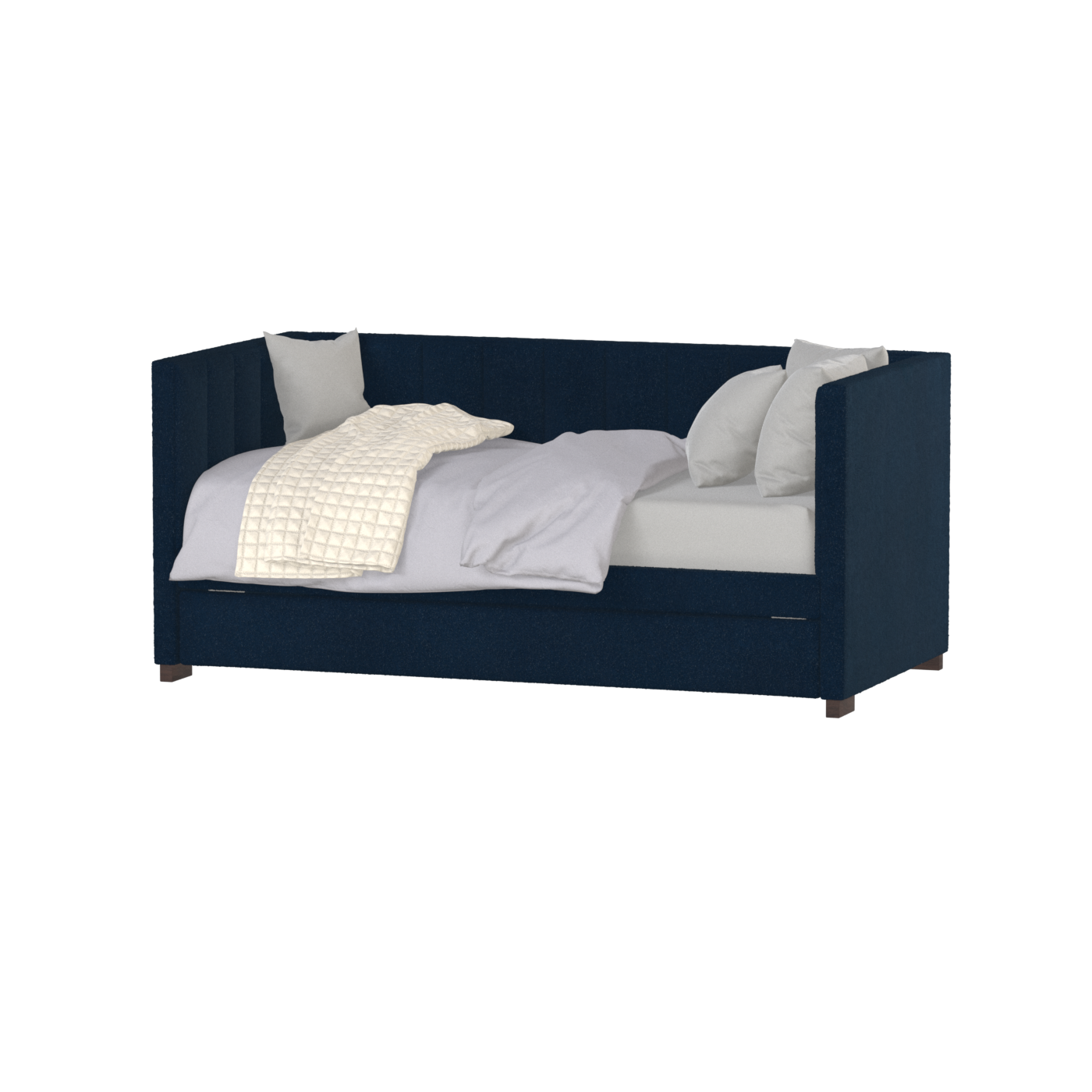 Capella Daybed with Sculpted Style and Built-In Versatility