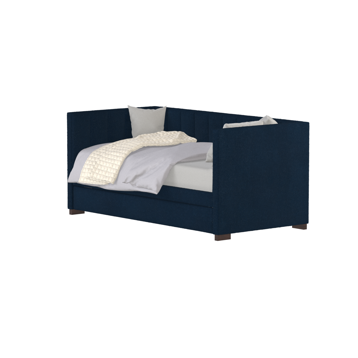 Capella Daybed with Sculpted Style and Built-In Versatility