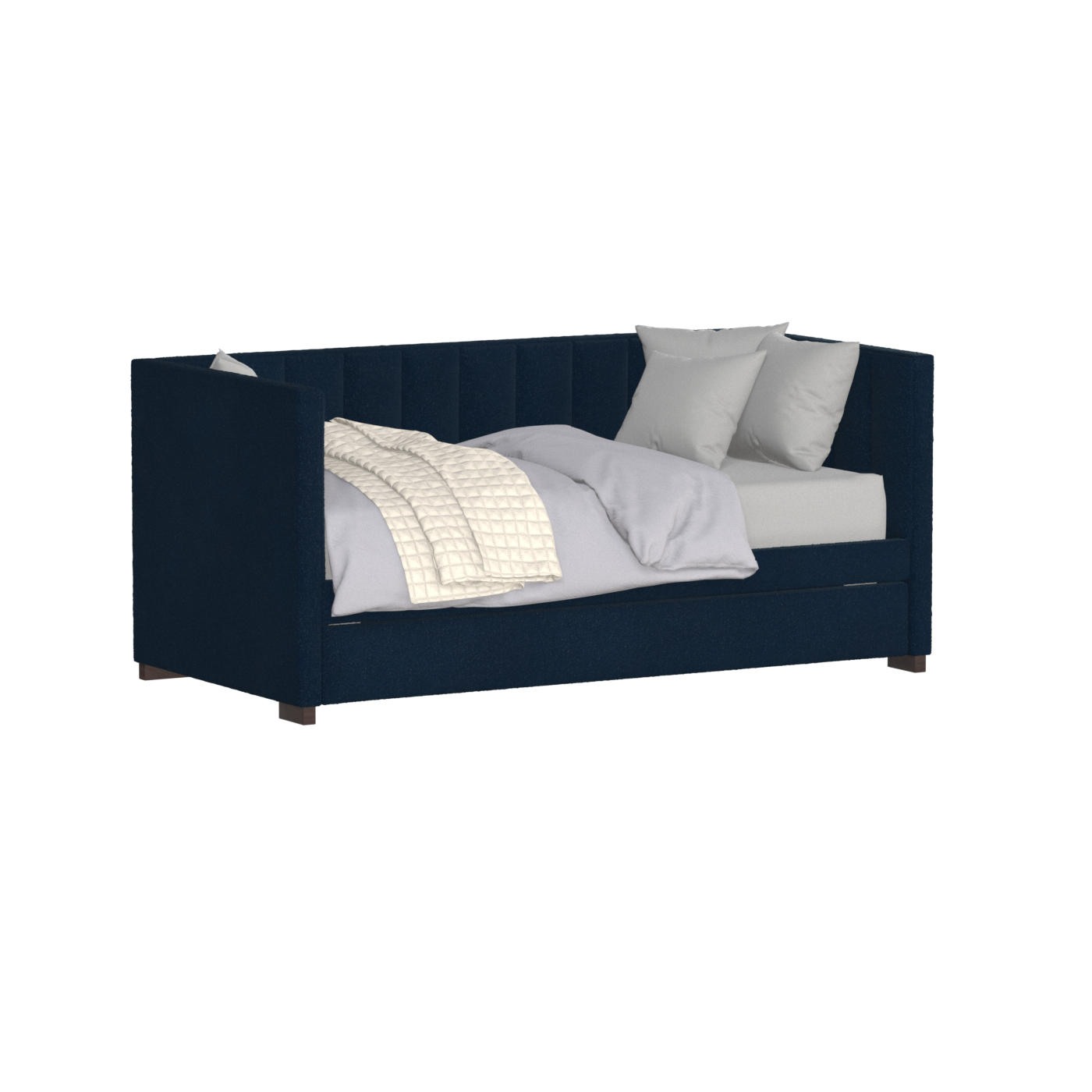 Capella Daybed with Sculpted Style and Built-In Versatility