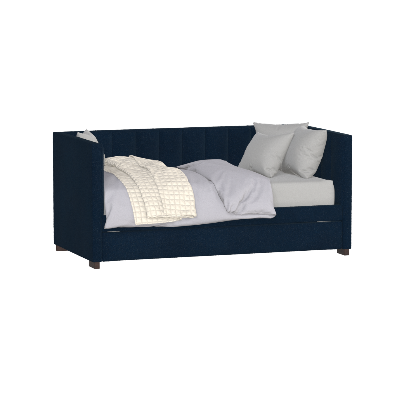 Capella Daybed with Sculpted Style and Built-In Versatility