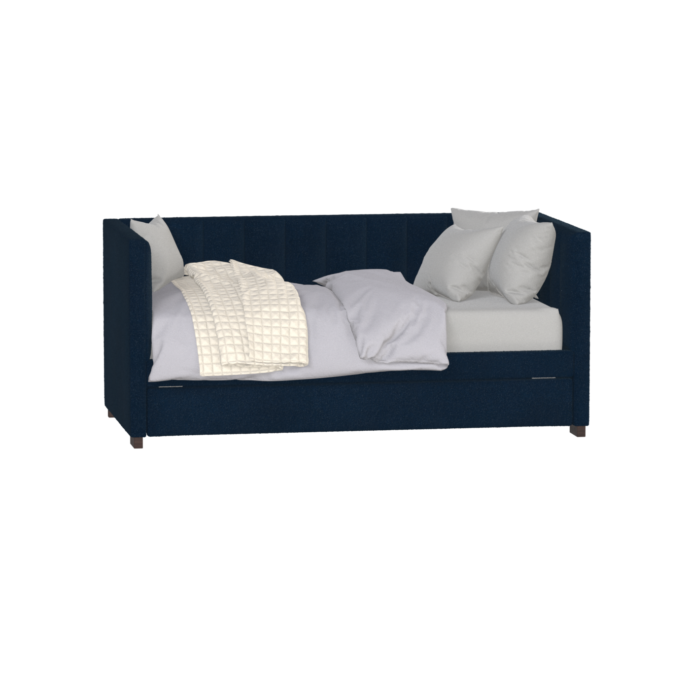 Capella Daybed with Sculpted Style and Built-In Versatility