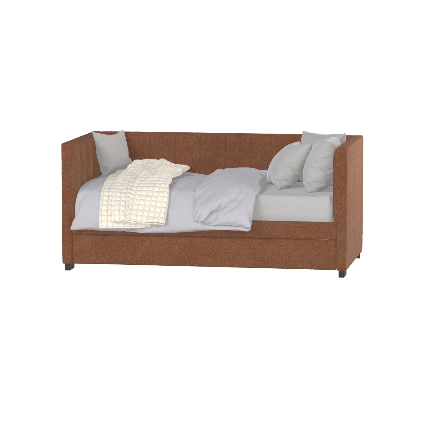 Capella Daybed with Sculpted Style and Built-In Versatility