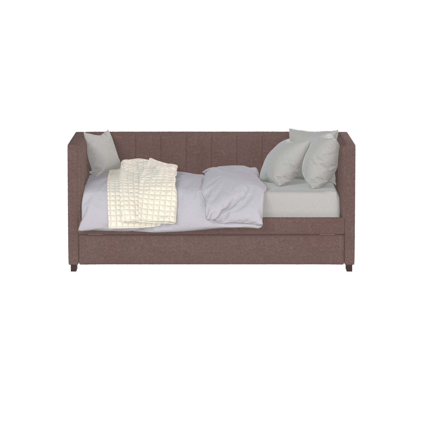 Capella Daybed with Sculpted Style and Built-In Versatility