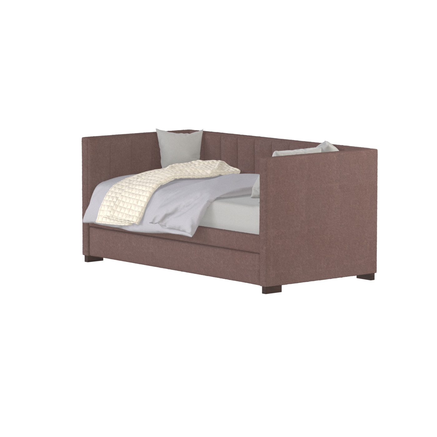 Capella Daybed with Sculpted Style and Built-In Versatility