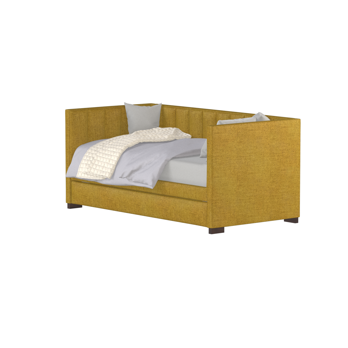 Capella Daybed with Sculpted Style and Built-In Versatility