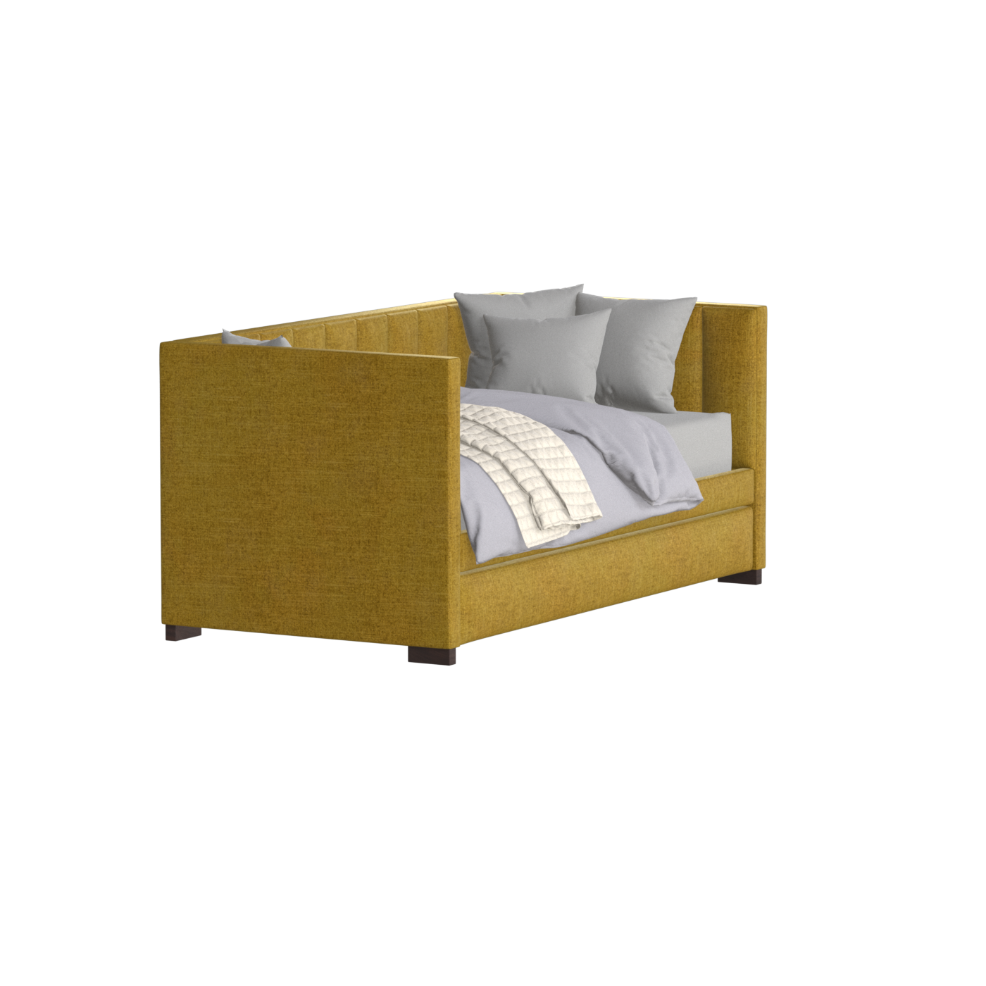 Capella Daybed with Sculpted Style and Built-In Versatility