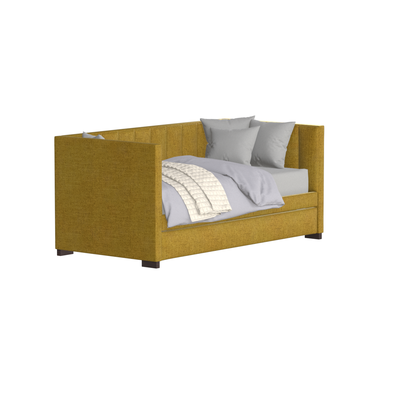 Capella Daybed with Sculpted Style and Built-In Versatility