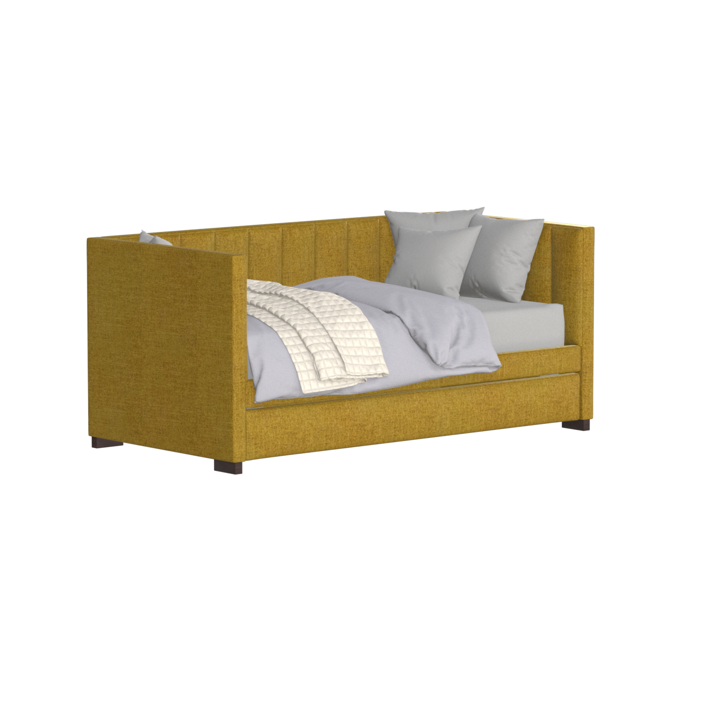 Capella Daybed with Sculpted Style and Built-In Versatility