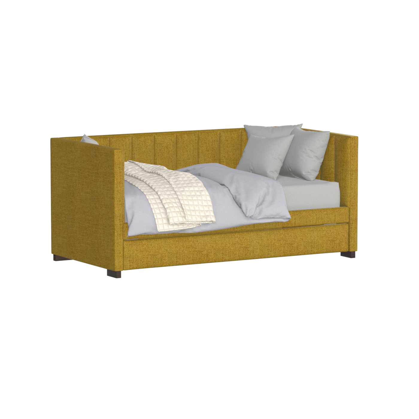 Capella Daybed with Sculpted Style and Built-In Versatility