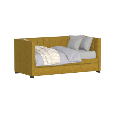 Capella Daybed with Sculpted Style and Built-In Versatility