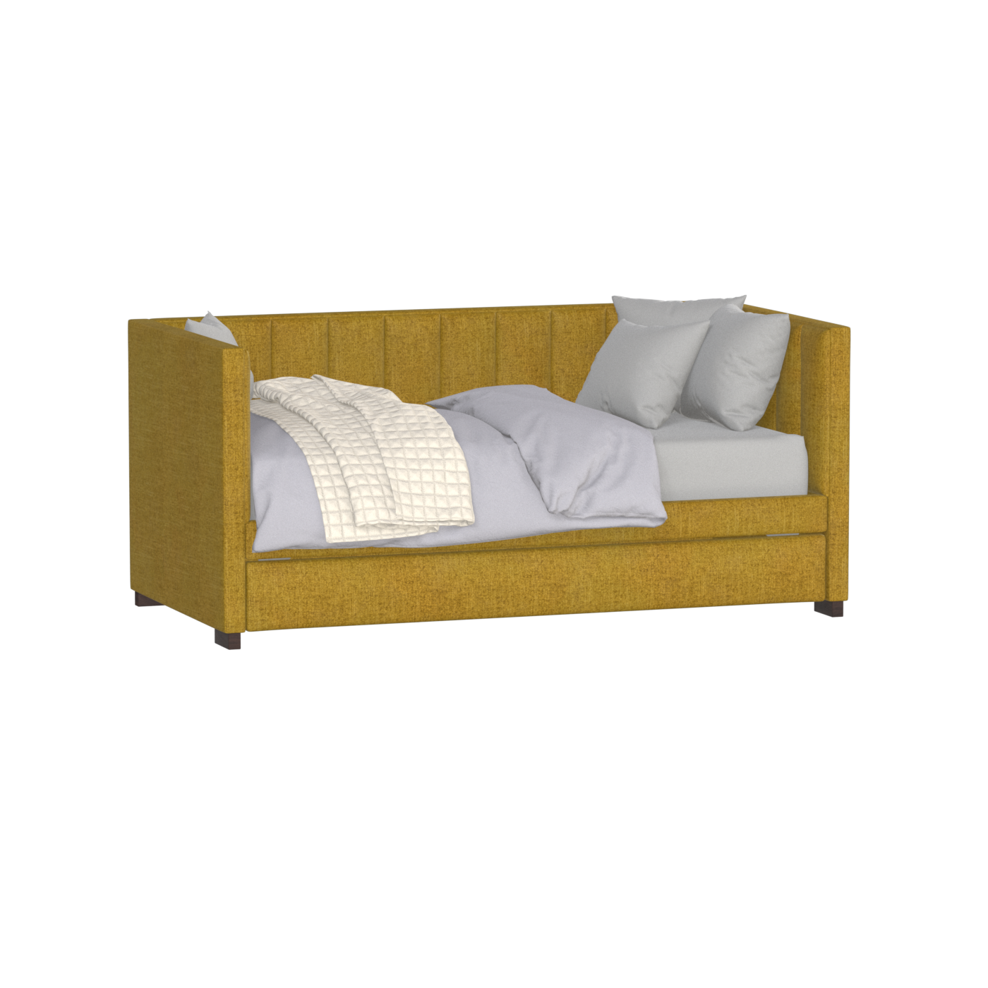 Capella Daybed with Sculpted Style and Built-In Versatility