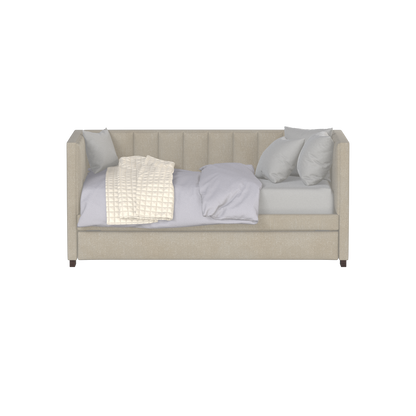Capella Daybed with Sculpted Style and Built-In Versatility