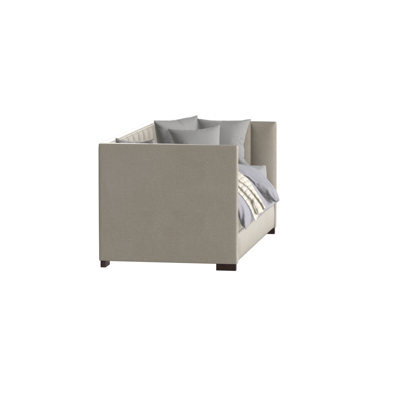 Capella Daybed with Sculpted Style and Built-In Versatility