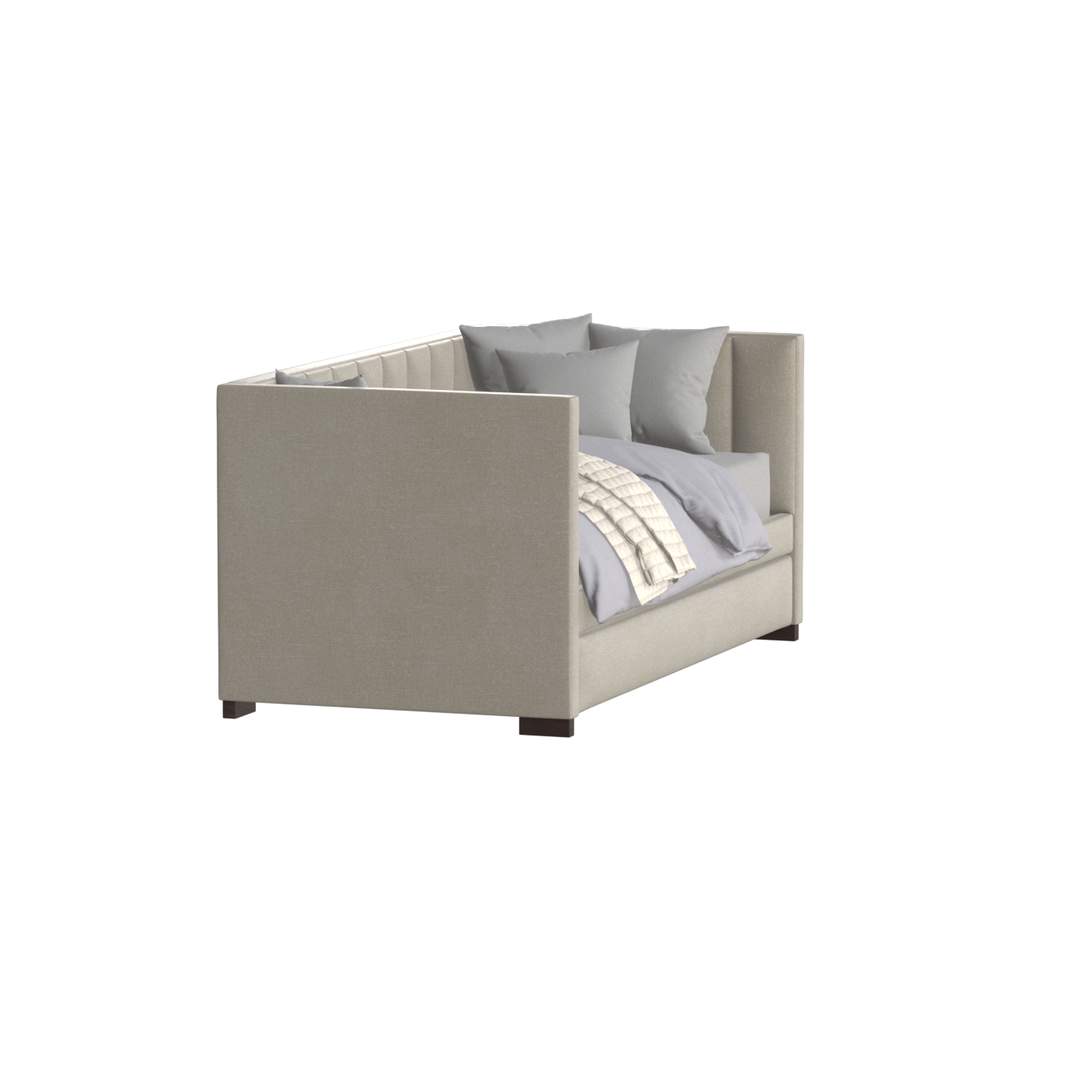 Capella Daybed with Sculpted Style and Built-In Versatility
