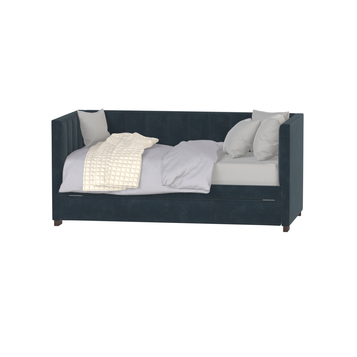 Capella Daybed with Sculpted Style and Built-In Versatility