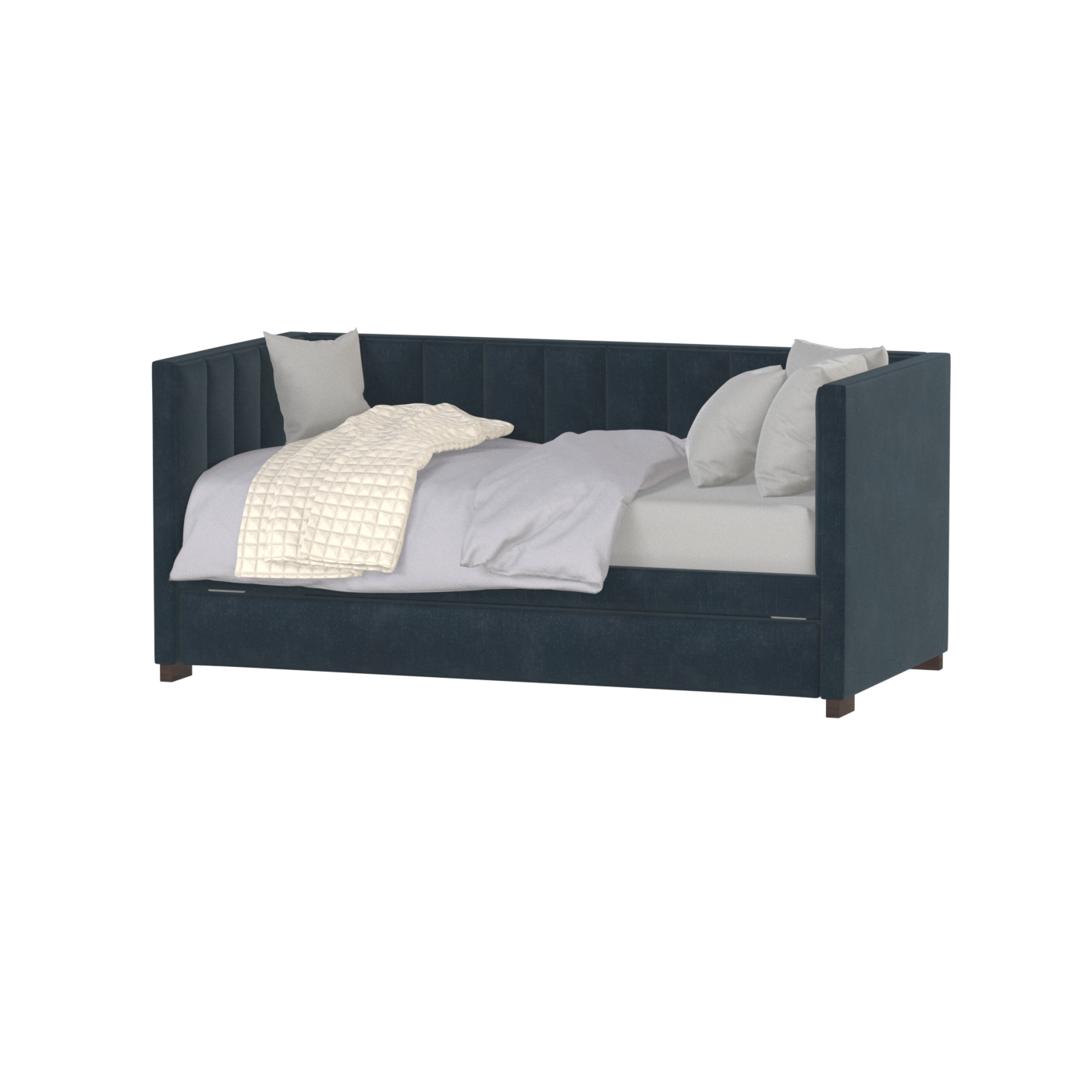 Capella Daybed with Sculpted Style and Built-In Versatility