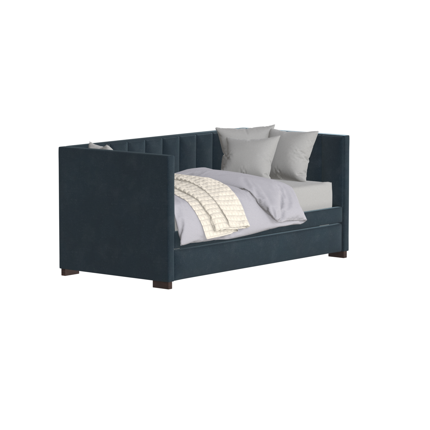 Capella Daybed with Sculpted Style and Built-In Versatility