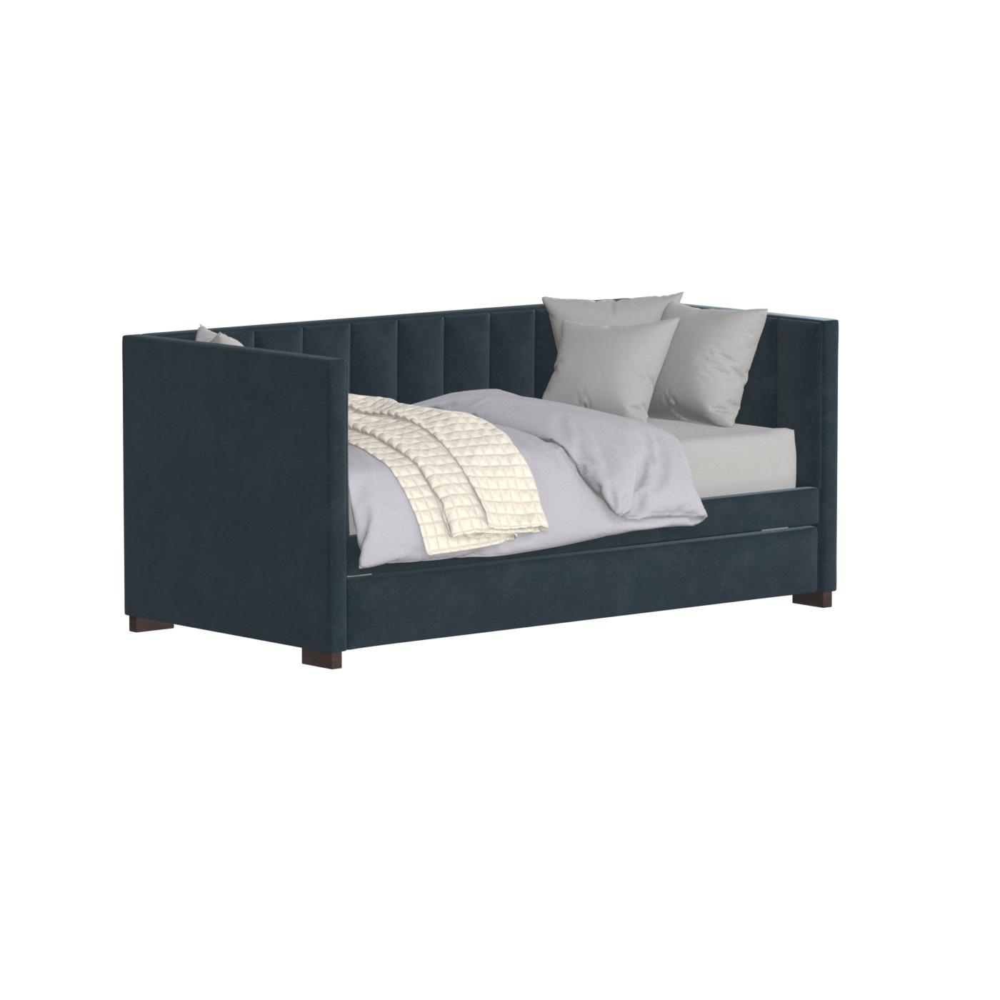 Capella Daybed with Sculpted Style and Built-In Versatility