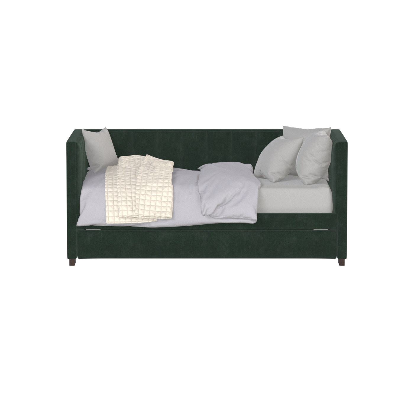 Capella Daybed with Sculpted Style and Built-In Versatility