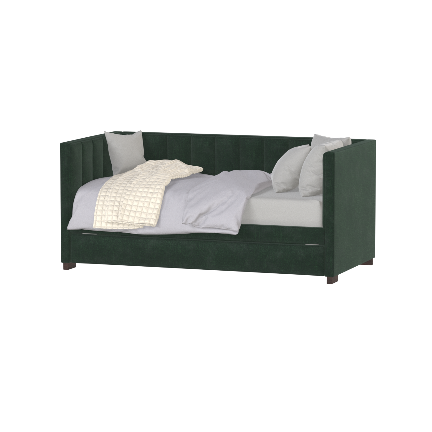 Capella Daybed with Sculpted Style and Built-In Versatility