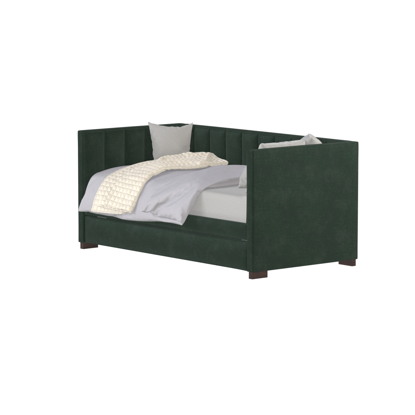 Capella Daybed with Sculpted Style and Built-In Versatility