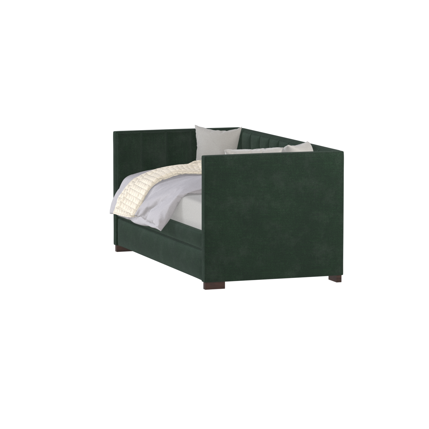 Capella Daybed with Sculpted Style and Built-In Versatility