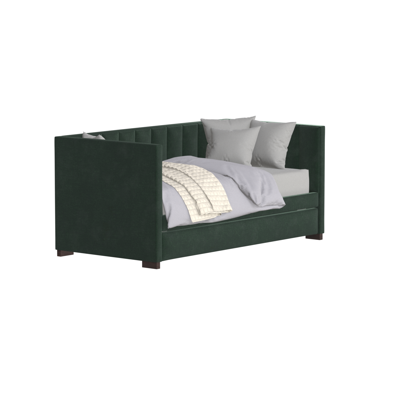 Capella Daybed with Sculpted Style and Built-In Versatility