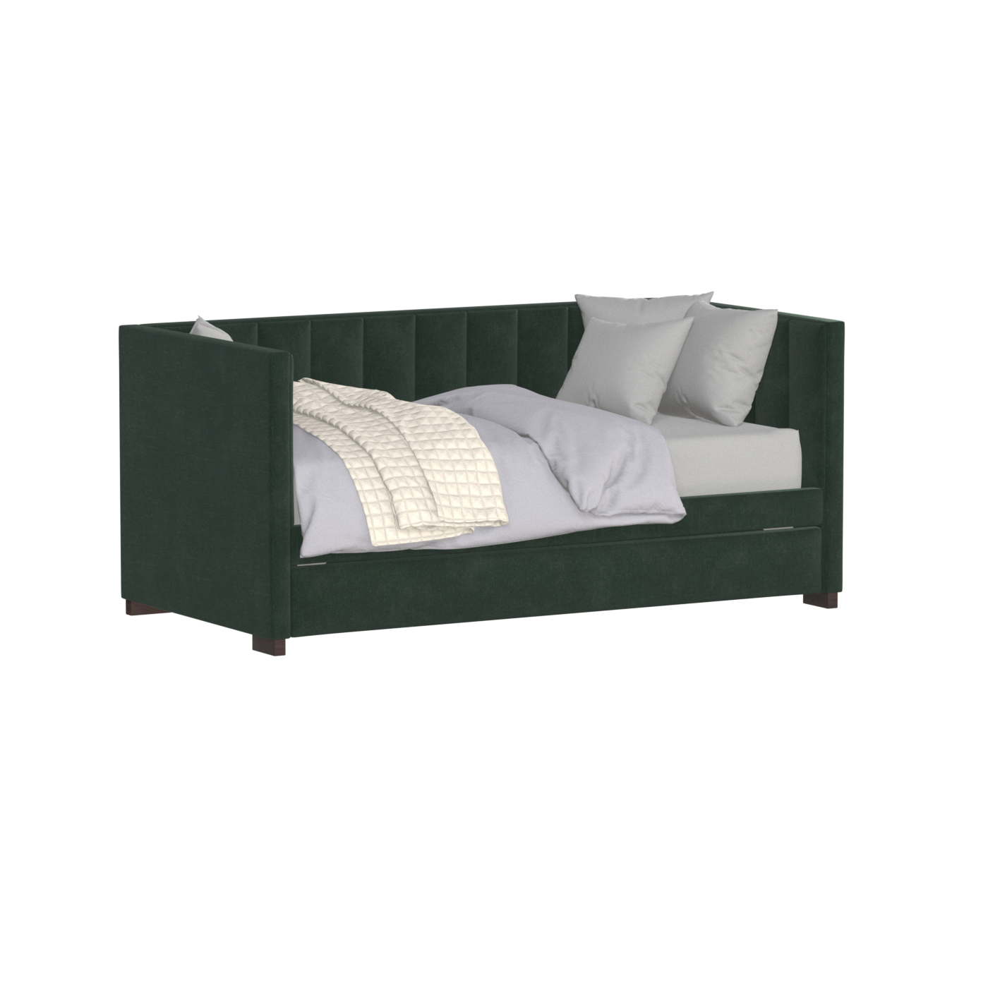 Capella Daybed with Sculpted Style and Built-In Versatility