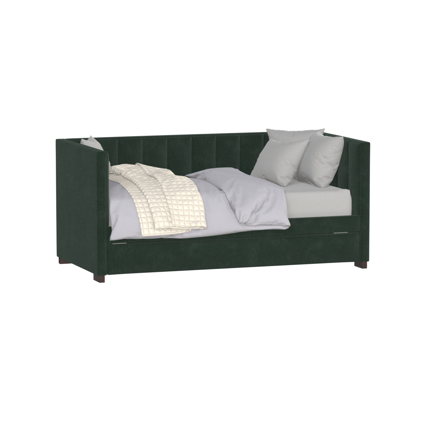 Capella Daybed with Sculpted Style and Built-In Versatility
