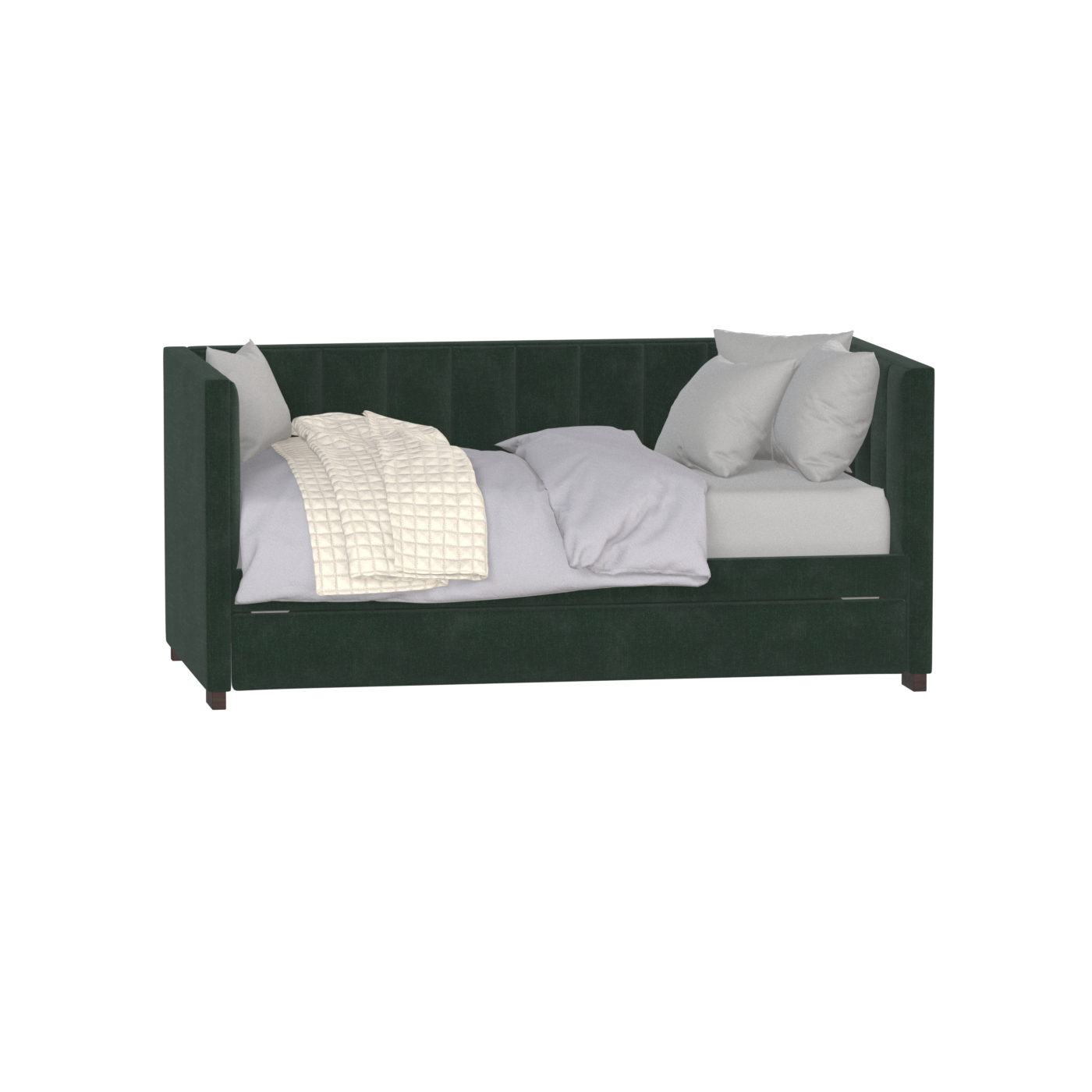 Capella Daybed with Sculpted Style and Built-In Versatility