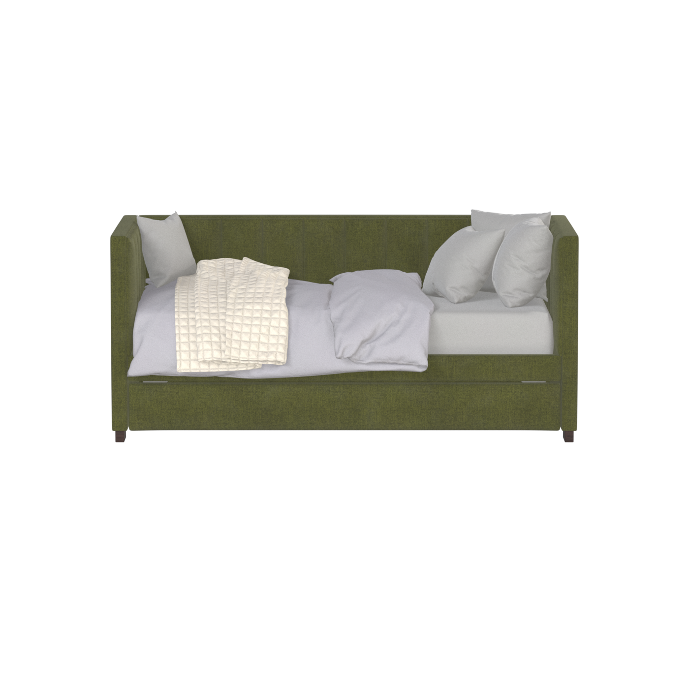 Capella Daybed with Sculpted Style and Built-In Versatility