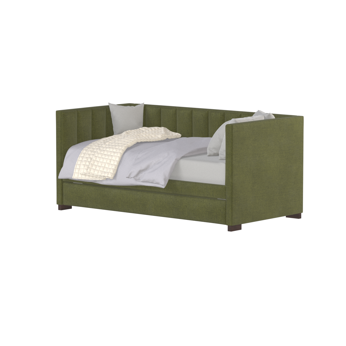 Capella Daybed with Sculpted Style and Built-In Versatility
