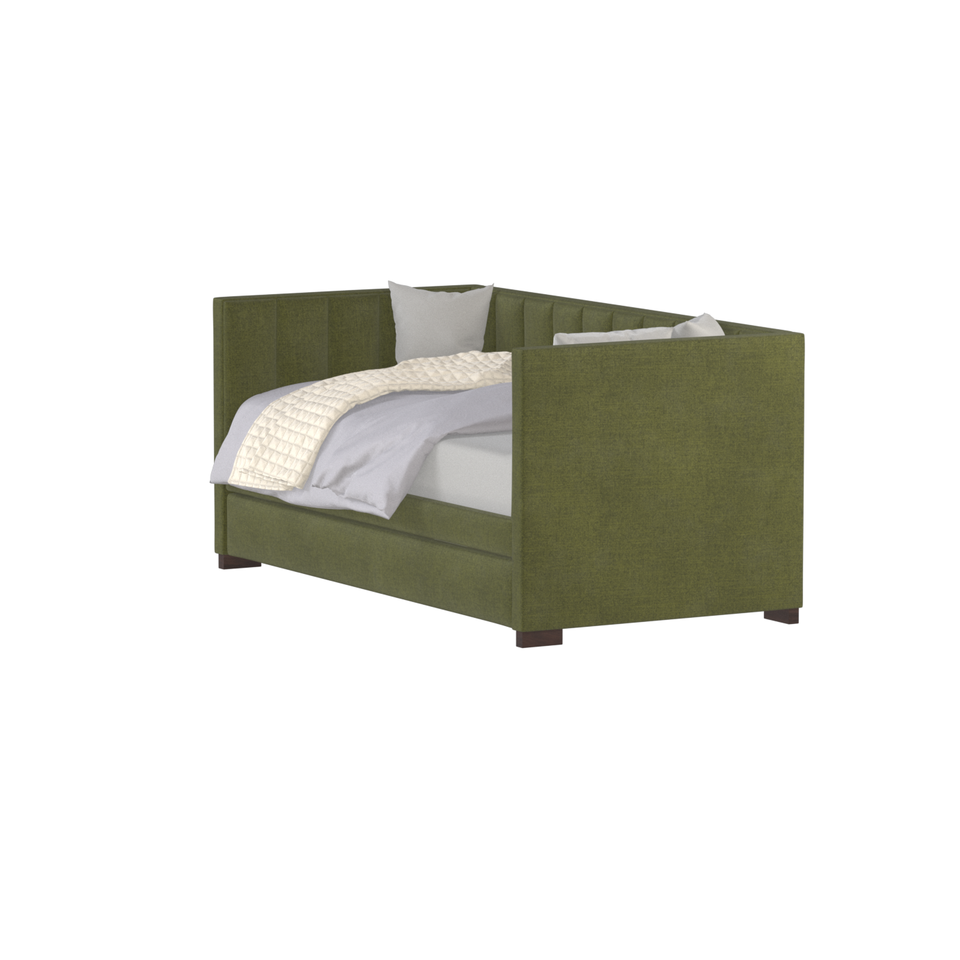 Capella Daybed with Sculpted Style and Built-In Versatility