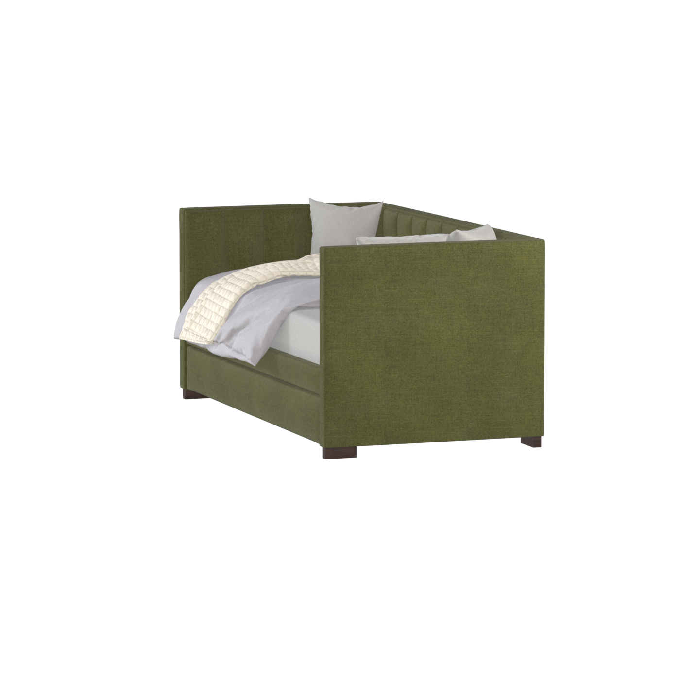 Capella Daybed with Sculpted Style and Built-In Versatility