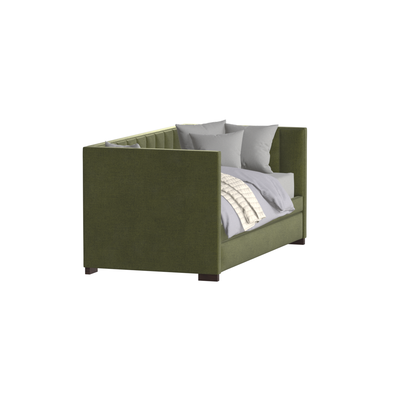 Capella Daybed with Sculpted Style and Built-In Versatility