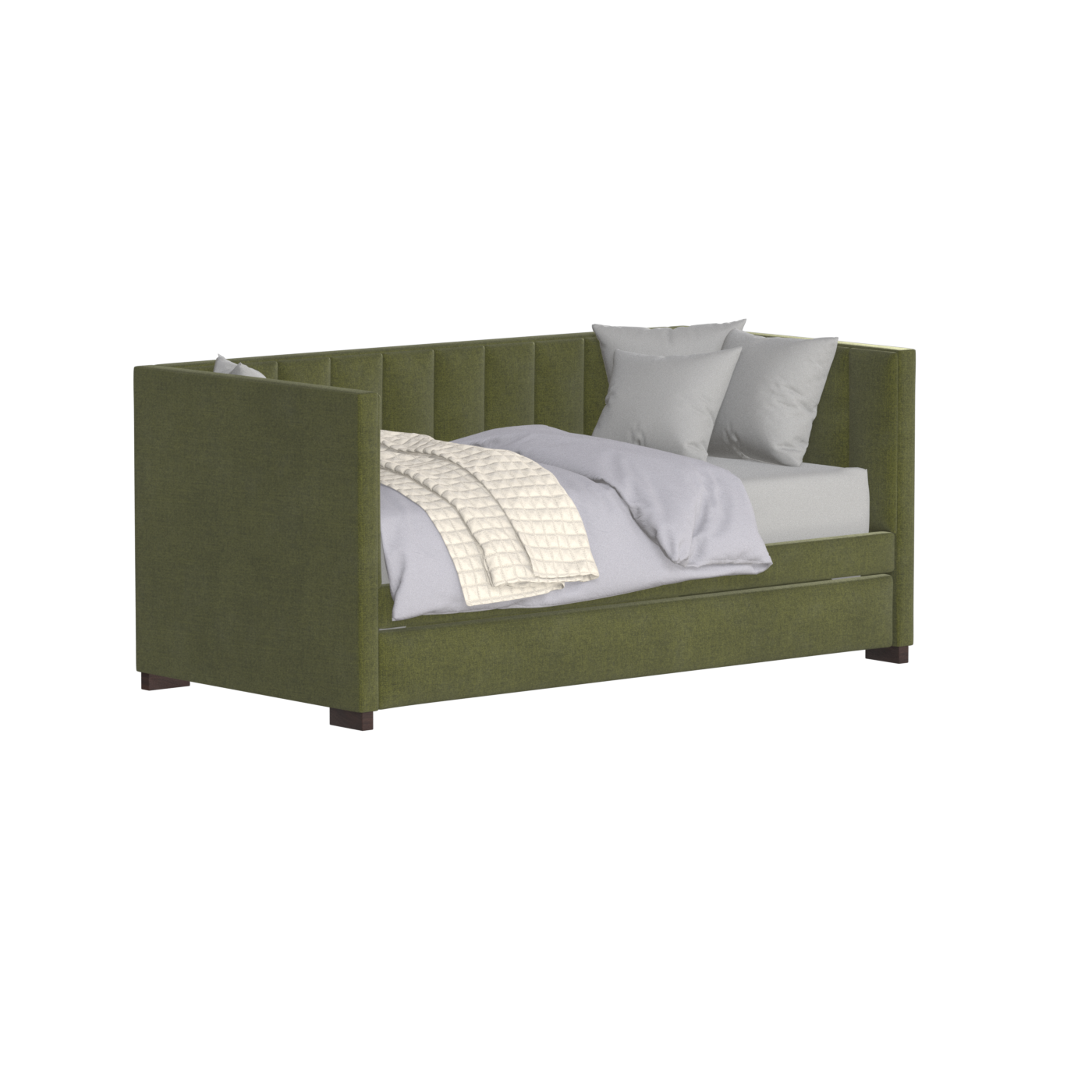 Capella Daybed with Sculpted Style and Built-In Versatility