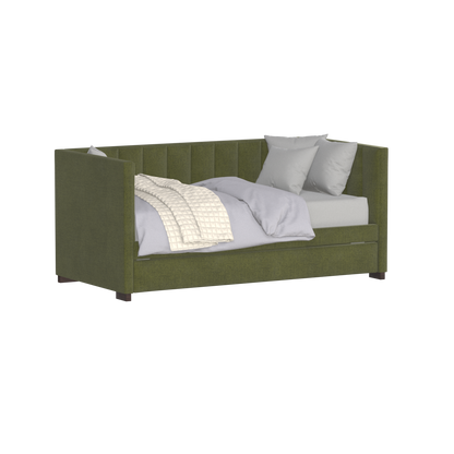 Capella Daybed with Sculpted Style and Built-In Versatility