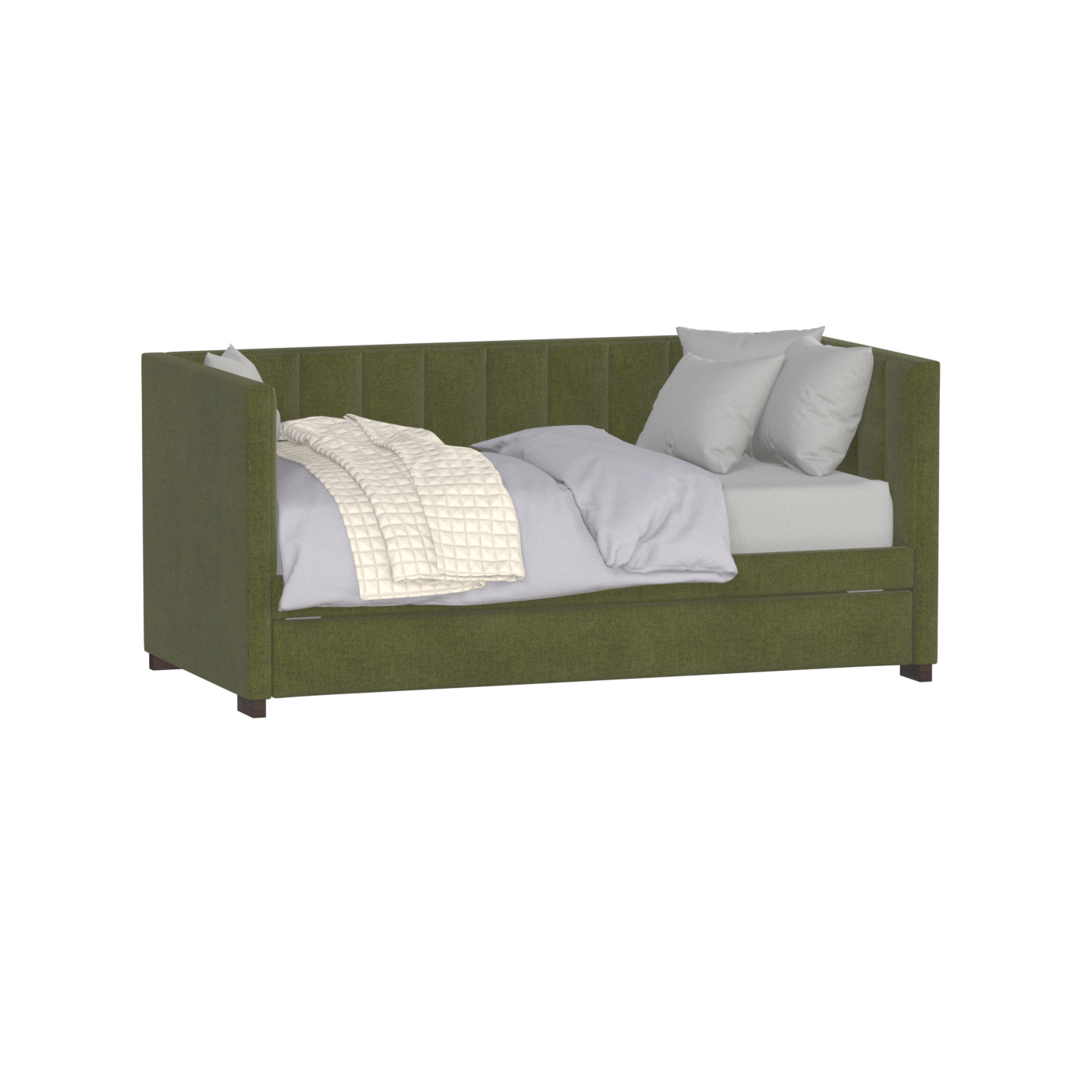 Capella Daybed with Sculpted Style and Built-In Versatility