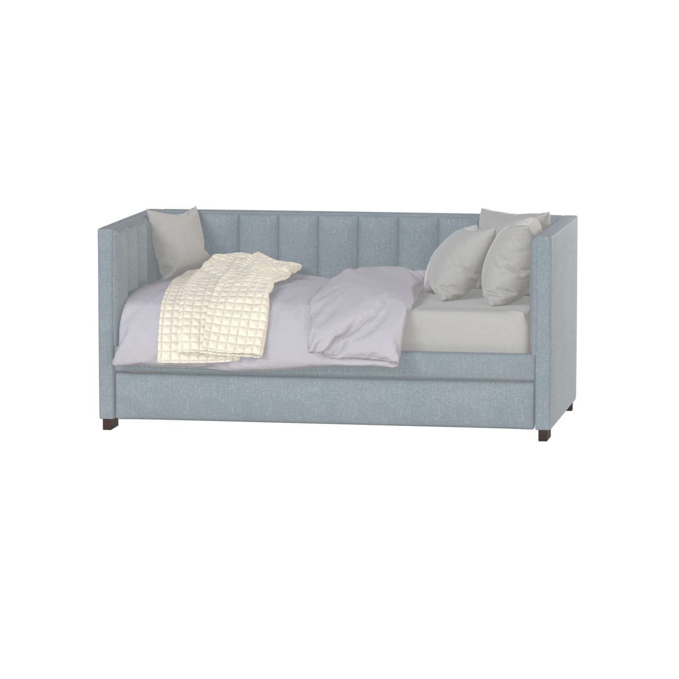 Capella Daybed with Sculpted Style and Built-In Versatility