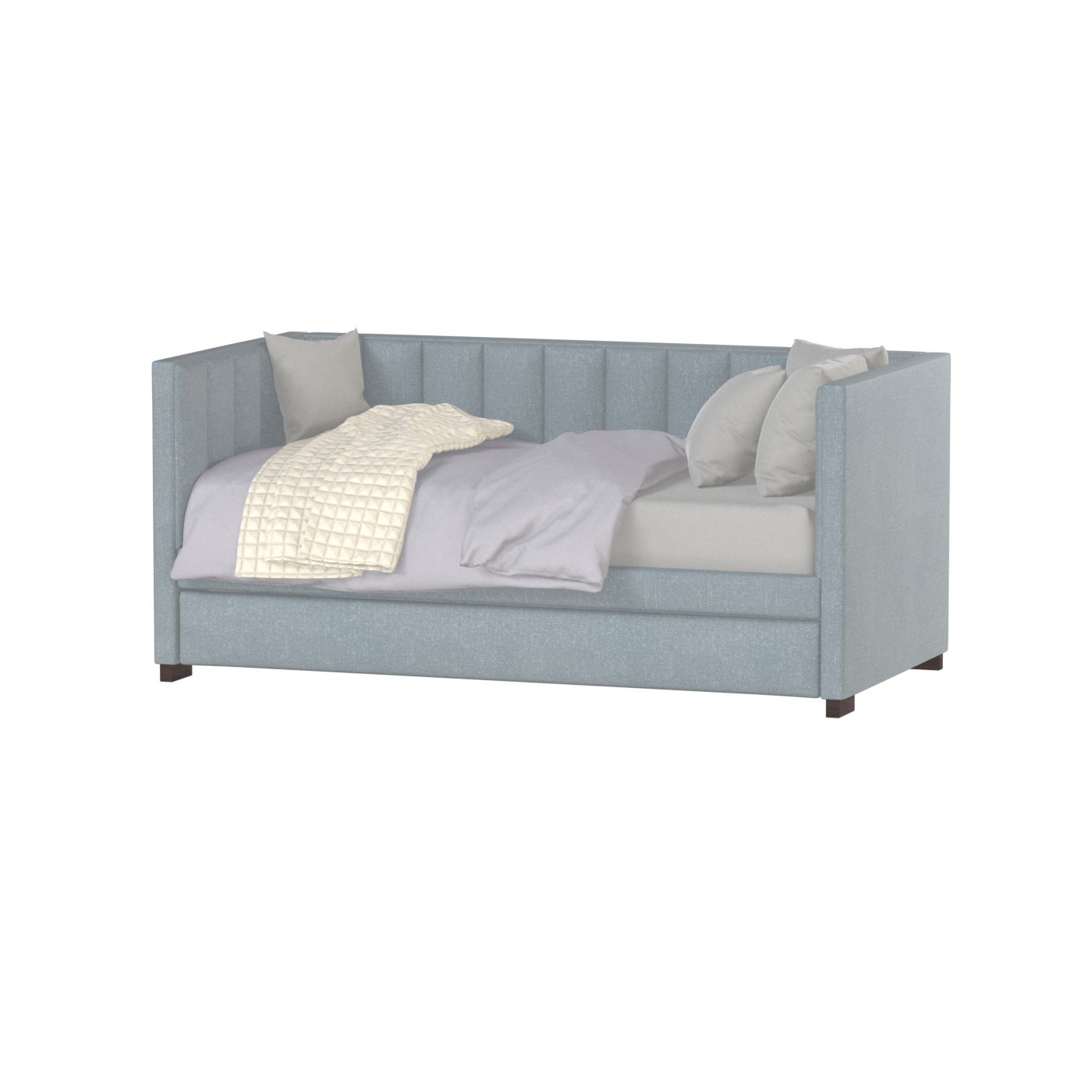 Capella Daybed with Sculpted Style and Built-In Versatility