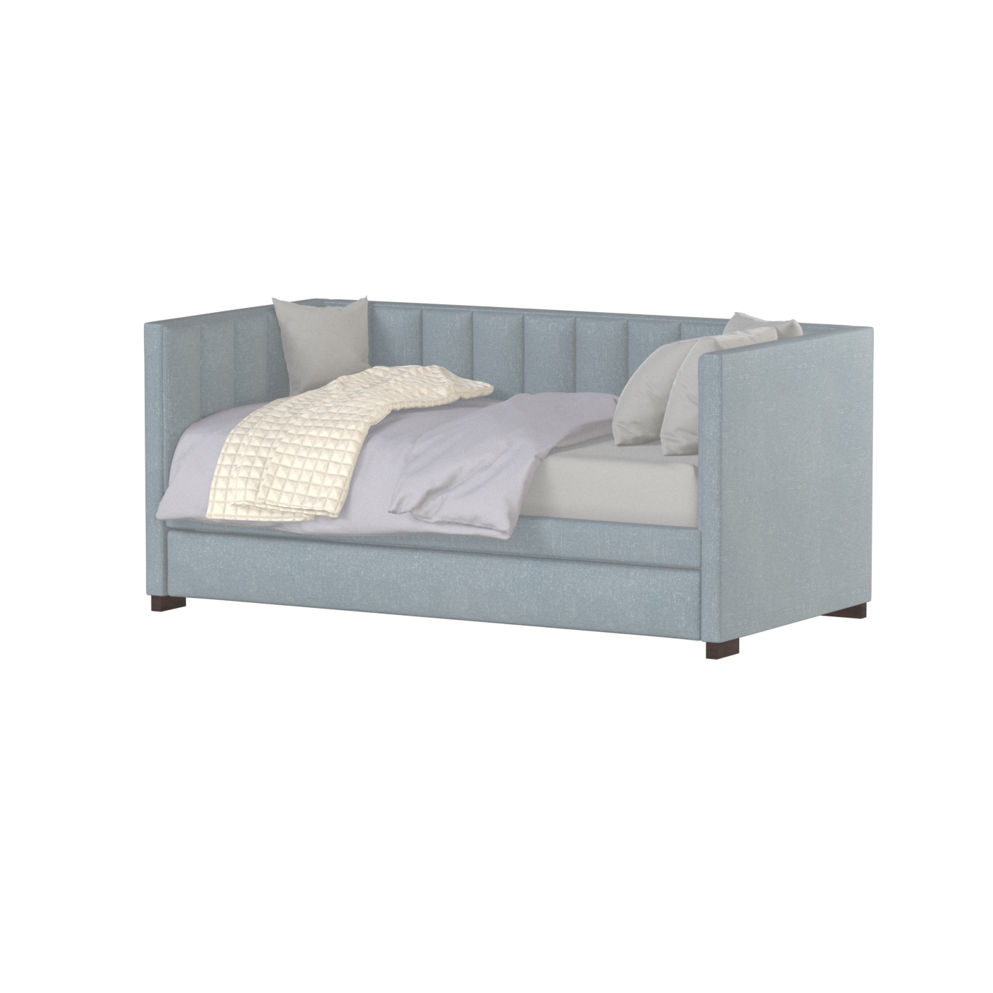 Capella Daybed with Sculpted Style and Built-In Versatility