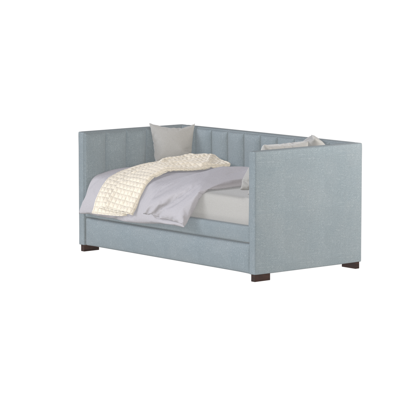 Capella Daybed with Sculpted Style and Built-In Versatility