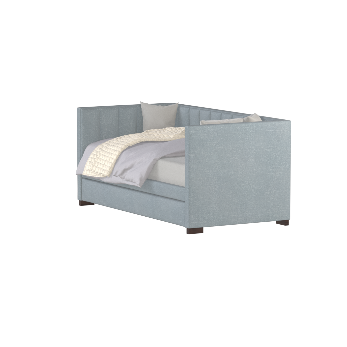 Capella Daybed with Sculpted Style and Built-In Versatility