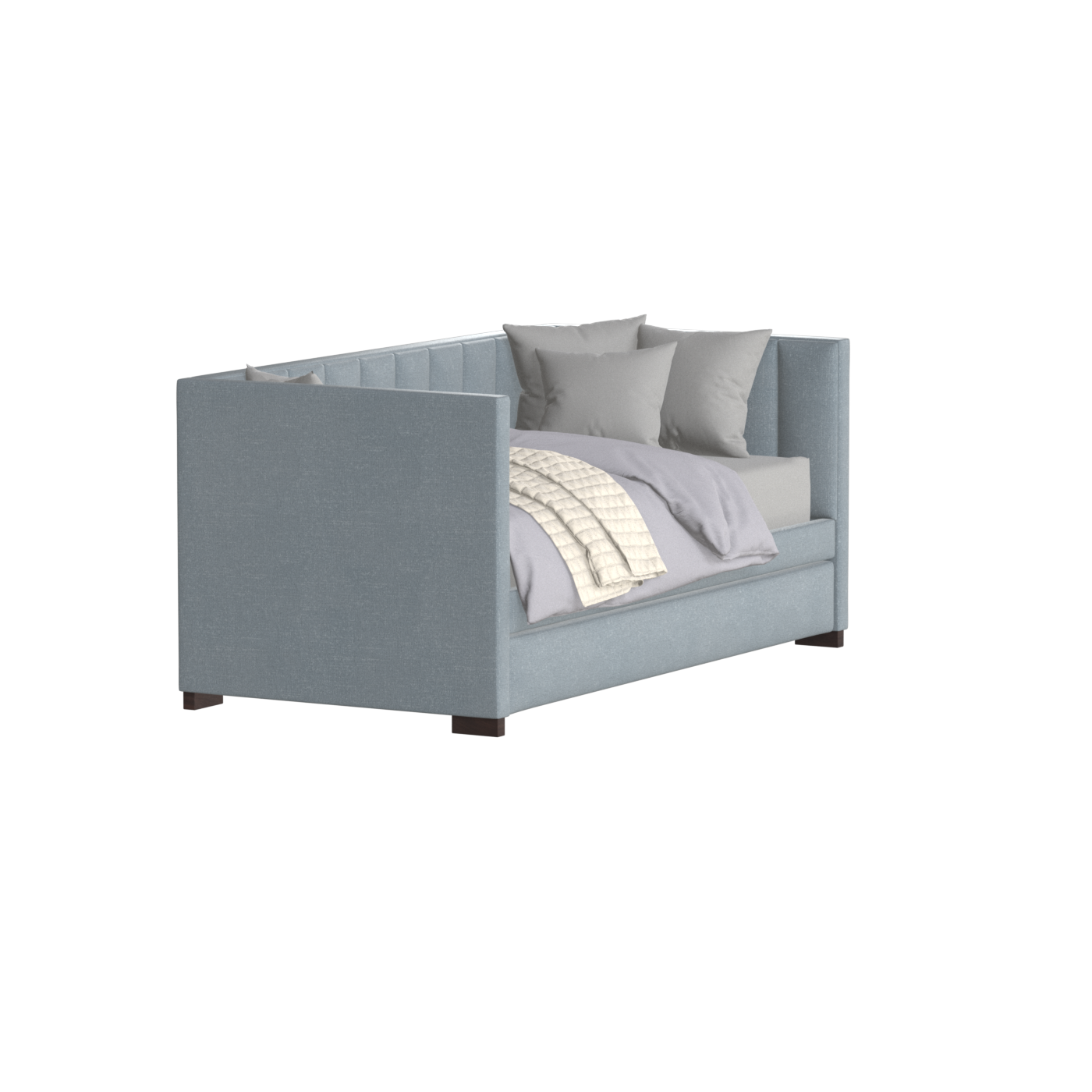 Capella Daybed with Sculpted Style and Built-In Versatility