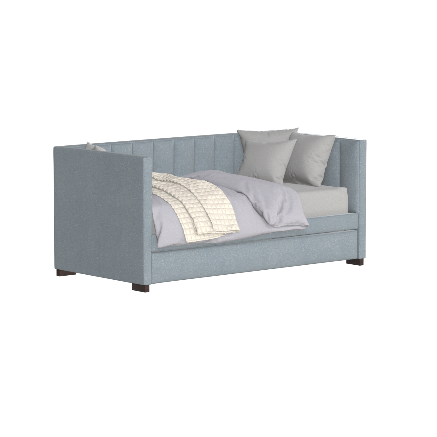 Capella Daybed with Sculpted Style and Built-In Versatility