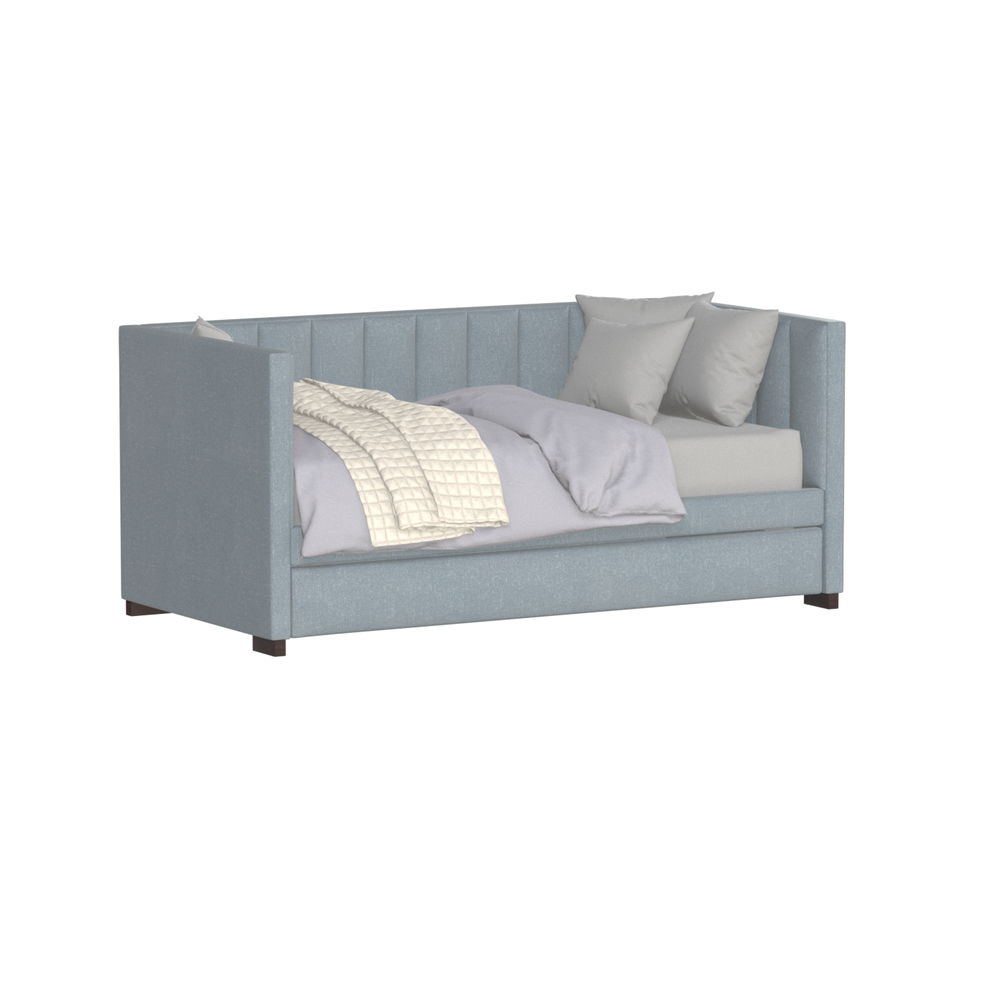 Capella Daybed with Sculpted Style and Built-In Versatility