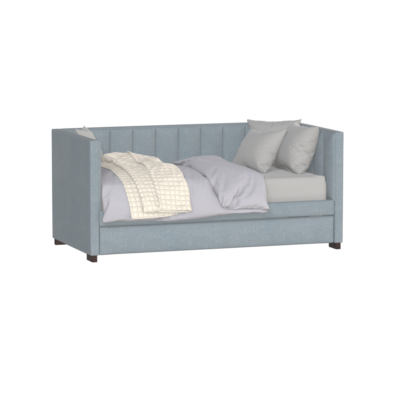 Capella Daybed with Sculpted Style and Built-In Versatility