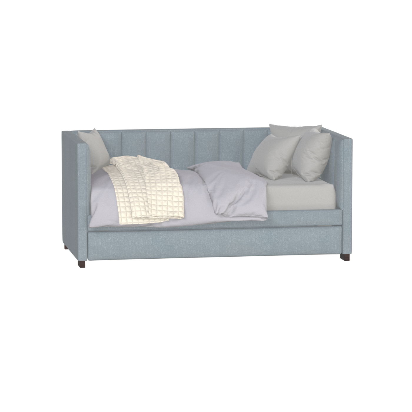Capella Daybed with Sculpted Style and Built-In Versatility