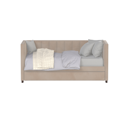 Capella Daybed with Sculpted Style and Built-In Versatility